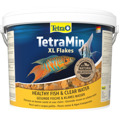 Корм сухий Tetra Min XL Flakes для акваріумних рибок в пластівцях 10 л/2,1 кг Корм сухий Tetra Min XL Flakes для акваріумних рибок в пластівцях 10 л/2,1 кг