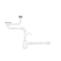 Сифон для кухонної мийки Kroner KRP - KS02S-1 3 1/2 Сифон для кухонної мийки Kroner KRP - KS02S-1 3 1/2