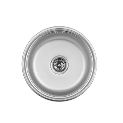 Кухонна мийка Kroner KRP Satin - 430 (0.8 мм) Кухонна мийка Kroner KRP Satin - 430 (0.8 мм)