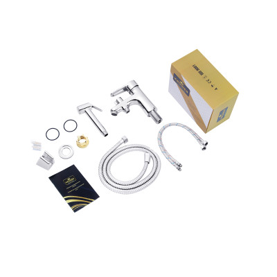 Змішувач для раковини Kroner KRM Elbe - C015 з гігієнічним душем Змішувач для раковини Kroner KRM Elbe - C015 з гігієнічним душем