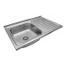 Кухонна мийка накладна Kroner KRP Satin - 5080L (0.8 мм) Кухонна мийка накладна Kroner KRP Satin - 5080L (0.8 мм)