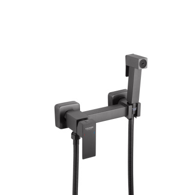 Набір для гігієнічного душу зі змішувачем Kroner KRP Edelstahl Kubus - PVD052 Набір для гігієнічного душу зі змішувачем Kroner KRP Edelstahl Kubus - PVD052