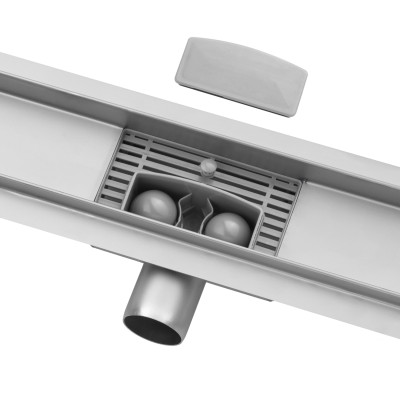 Трап лінійний Kroner KRP Eifel F80 Fliese Трап лінійний Kroner KRP Eifel F80 Fliese