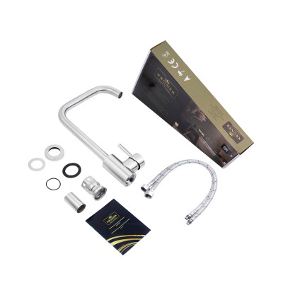 Змішувач для кухні Kroner KRP Edelstahl Klassisch - ESG037 Змішувач для кухні Kroner KRP Edelstahl Klassisch - ESG037