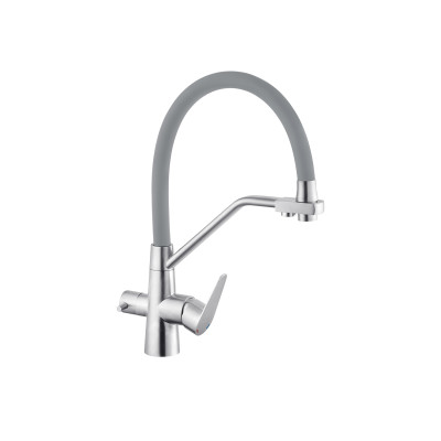 Змішувач для кухні з підключенням до фільтра Kroner KRP Edelstahl Klassisch - ESG03817GRA Змішувач для кухні з підключенням до фільтра Kroner KRP Edelstahl Klassisch - ESG03817GRA