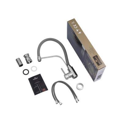 Змішувач для кухні Kroner KRP Edelstahl Klassisch - ESG03593GRA Змішувач для кухні Kroner KRP Edelstahl Klassisch - ESG03593GRA