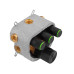 Душова система прихованого монтажу термостатична Kroner Element Thermo 211462-3801 Душова система прихованого монтажу термостатична Kroner Element Thermo 211462-3801