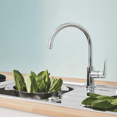 Змішувач для кухні Grohe StartCurve 31554001 Змішувач для кухні Grohe StartCurve 31554001