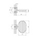Мильниця Kroner KRM Elbe - ACC2902-2 Мильниця Kroner KRM Elbe - ACC2902-2