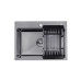 Кухонна мийка Kroner KRP Schwarze - 5843HM PVD (3.0/1.0 мм) Кухонна мийка Kroner KRP Schwarze - 5843HM PVD (3.0/1.0 мм)