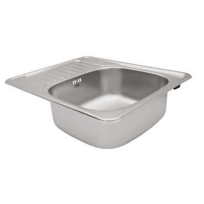 Кухонна мийка Kroner KRP Satin - 5848 (0.8 мм) Кухонна мийка Kroner KRP Satin - 5848 (0.8 мм)