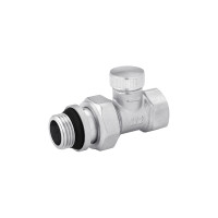 Кран радіаторний нижній прямий Karro Кран радіаторний нижній прямий Karro