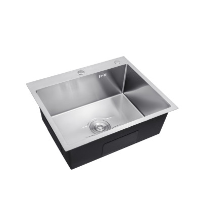 Кухонна мийка Kroner KRP Derby - 6050HM Brush (2,5/0,5 мм) Кухонна мийка Kroner KRP Derby - 6050HM Brush (2,5/0,5 мм)