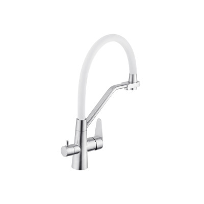 Змішувач для кухні з підключенням до фільтра Kroner KRP Edelstahl Klassisch - ESG03817WHI Змішувач для кухні з підключенням до фільтра Kroner KRP Edelstahl Klassisch - ESG03817WHI