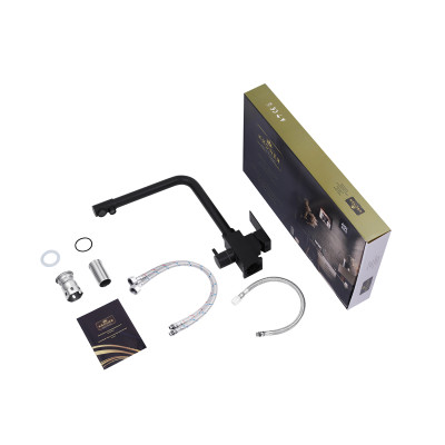 Змішувач для кухні з підключенням до фільтра Kroner KRP Edelstahl Kubus - SCH03810 Змішувач для кухні з підключенням до фільтра Kroner KRP Edelstahl Kubus - SCH03810