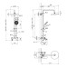 Душова система Kroner Element 211318-5301