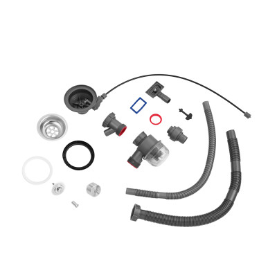 Кухонна мийка Kroner KRP Schwarze - SET7546HM PVD (3.0/0.7 мм) Кухонна мийка Kroner KRP Schwarze - SET7546HM PVD (3.0/0.7 мм)