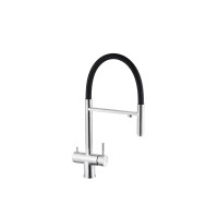 Змішувач для кухні з підключенням до фільтра Kroner KRP Edelstahl Klassisch - ESG03815BLK Змішувач для кухні з підключенням до фільтра Kroner KRP Edelstahl Klassisch - ESG03815BLK