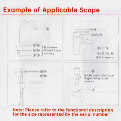 Ключ для аераторів універсальний Kroner KRP - K16 Ключ для аераторів універсальний Kroner KRP - K16