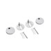 Унітаз підвісний безобідковий Kroner Harz WHI493736 RIMLESS з сидінням Slim Duroplast / Soft-close / Quick relase (KH493736WHIR)
