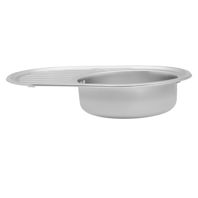 Кухонна мийка Kroner KRP Satin - 7750 (0.6 мм) Кухонна мийка Kroner KRP Satin - 7750 (0.6 мм)