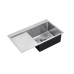 Кухонна мийка Kroner KRP Gebürstet - 7849RHM (3.0/1.0 мм) Кухонна мийка Kroner KRP Gebürstet - 7849RHM (3.0/1.0 мм)