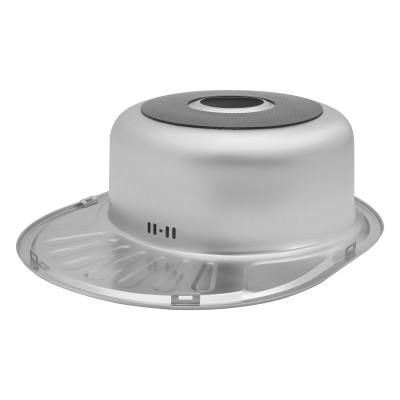 Кухонна мийка Kroner KRP Satin - 5745 (0.6 мм) Кухонна мийка Kroner KRP Satin - 5745 (0.6 мм)