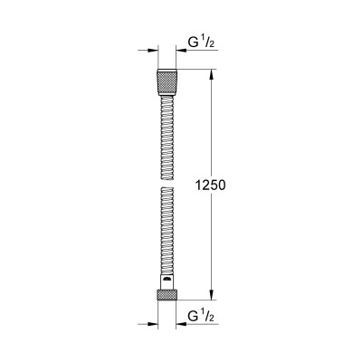 Шланг для душу Grohe VitalioFlex Metal Long-Life 1250 мм 22106000