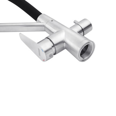 Змішувач для кухні з підключенням до фільтра Kroner KRP Edelstahl Klassisch - ESG03817BLK Змішувач для кухні з підключенням до фільтра Kroner KRP Edelstahl Klassisch - ESG03817BLK