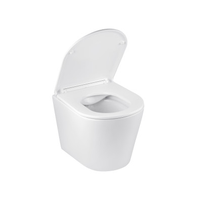 Комплект 4 в 1: Інсталяція Grohe Rapid SL 3 в 1 38772001 + Унітаз безобідковий Kroner Armada WHI513636 RIMLESS з сидінням Slim Duroplast / Soft-close / Quick relase (38772001KA513636)