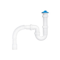 Сифон для кухонної мийки ANIplast 1 1/2''х40 мм з різьбовим випуском D0115EU