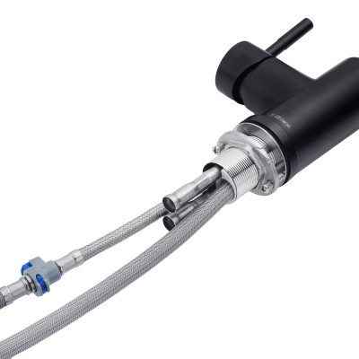 Змішувач для кухні з висувним виливом Kroner KRP Edelstahl Klassisch - SCH03915