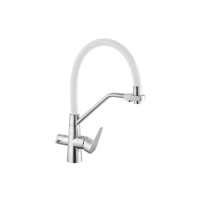 Змішувач для кухні з підключенням до фільтра Kroner KRP Edelstahl Klassisch - ESG03817WHI Змішувач для кухні з підключенням до фільтра Kroner KRP Edelstahl Klassisch - ESG03817WHI