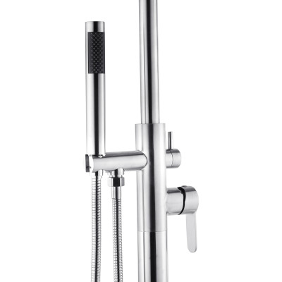 Змішувач для ванни підлоговий Kroner KRP Edelstahl Klassisch - ESG077 Змішувач для ванни підлоговий Kroner KRP Edelstahl Klassisch - ESG077