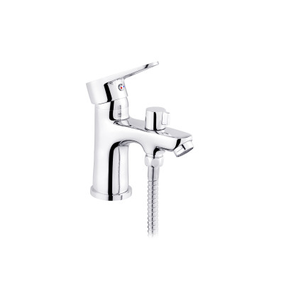 Змішувач для раковини Kroner KRM Elbe - C015 з гігієнічним душем Змішувач для раковини Kroner KRM Elbe - C015 з гігієнічним душем