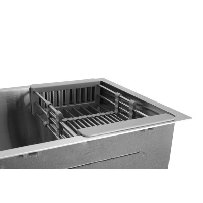 Кухонна мийка Kroner KRP Gebürstet - 4843HM (3.0/1.0 мм) Кухонна мийка Kroner KRP Gebürstet - 4843HM (3.0/1.0 мм)