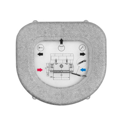 Душова система прихованого монтажу термостатична Kroner Element Thermo 211462-5301 Душова система прихованого монтажу термостатична Kroner Element Thermo 211462-5301