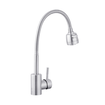 Змішувач для кухні з гнучким виливом Agua Acero - INOX035-2 Змішувач для кухні з гнучким виливом Agua Acero - INOX035-2