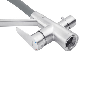 Змішувач для кухні з підключенням до фільтра Kroner KRP Edelstahl Klassisch - ESG03817GRA Змішувач для кухні з підключенням до фільтра Kroner KRP Edelstahl Klassisch - ESG03817GRA