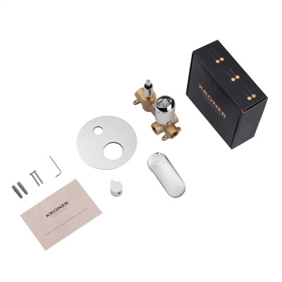 Змішувач прихованого монтажу для душу Kroner Element 211337-0101 Змішувач прихованого монтажу для душу Kroner Element 211337-0101