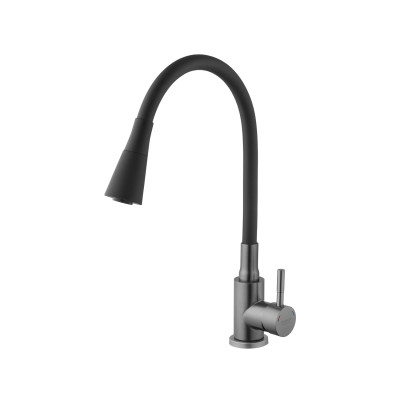 Змішувач для кухні Kroner KRP Edelstahl Klassisch - PVD031BLK Змішувач для кухні Kroner KRP Edelstahl Klassisch - PVD031BLK