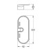 Поличка для душового гарнітура Grohe QuickFix Vitalio Universal 27725000