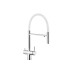 Змішувач для кухні з підключенням до фільтра Kroner KRP Edelstahl Klassisch - ESG03815WHI