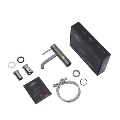 Змішувач для раковини Kroner KRP Edelstahl Berg-GRP010