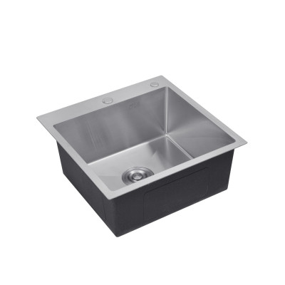 Кухонна мийка Kroner KRP Gebürstet - 5050HM (3.0/1.0 мм) Кухонна мийка Kroner KRP Gebürstet - 5050HM (3.0/1.0 мм)