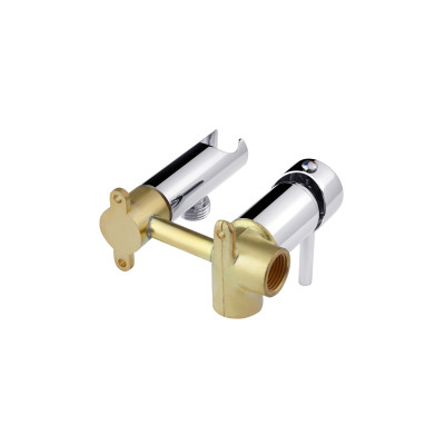 Набір для гігієнічного душу прихованого монтажу зі змішувачем Kroner KRP Bidet - C086 Набір для гігієнічного душу прихованого монтажу зі змішувачем Kroner KRP Bidet - C086