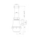 Сифон для кухонної мийки ANIplast 1 1/2''х40 мм без випуску A0120EU