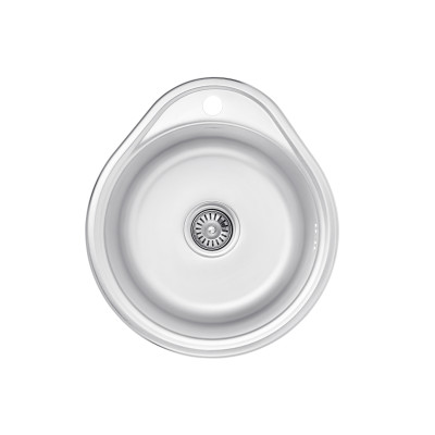 Кухонна мийка Kroner KRP Satin - 4843 (0.8 мм) Кухонна мийка Kroner KRP Satin - 4843 (0.8 мм)
