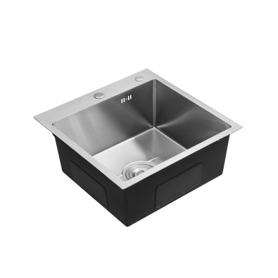 Кухонна мийка Kroner KRP Derby - 5050HM Brush (2,5/0,5 мм) Кухонна мийка Kroner KRP Derby - 5050HM Brush (2,5/0,5 мм)