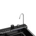 Кухонна мийка Kroner KRP Schwarze - SET7545F3HM PVD (3.0/0.8 мм) Кухонна мийка Kroner KRP Schwarze - SET7545F3HM PVD (3.0/0.8 мм)